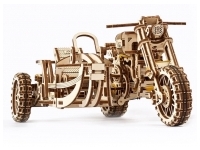 Ugears: Scrambler UGR-10 with Sidecar